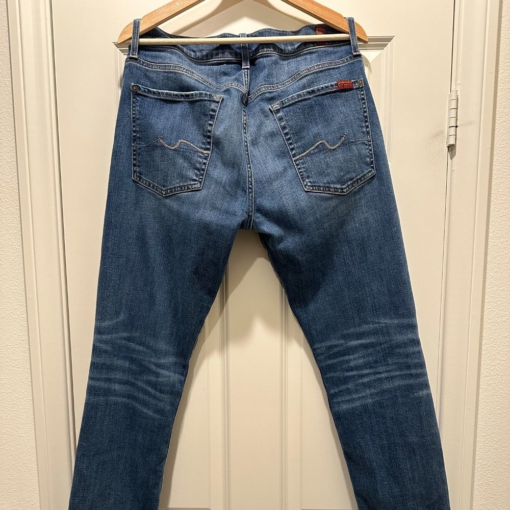 7 for all Mankind Luxe Performance Straight Jeans (32)